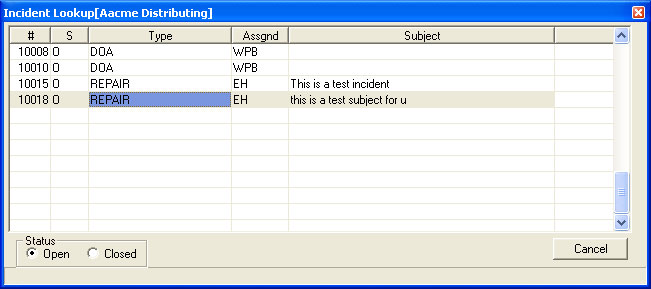 Email, appointment, and task integration with MS Outlook are available in the Stream V Incident