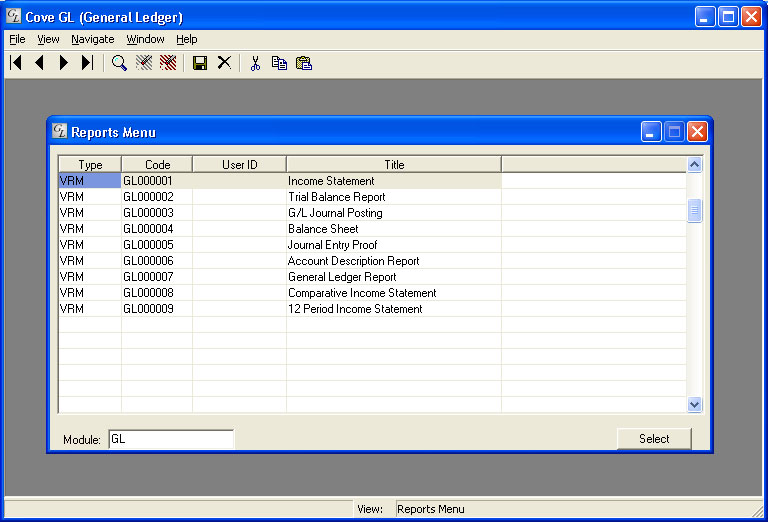 A Stream V feature not found in the industry in general is, images may be attached to particular journal entries for later viewing and research. An alternate chart of accounts is available for multiple reporting authorities. For example, a company may have a particular chart of accounts for international offices for reporting, but the local government requires a fixed chart of accounts for reporting for tax and revenue discovery purposes.